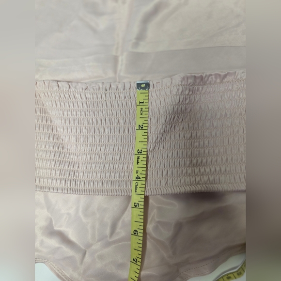 NWT Wild Fable M Blush Pink Cowl Neck Triangle Halter Top - Picture 8 of 10